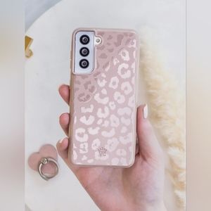 Velvet Caviar Nude Leopard S21 Case